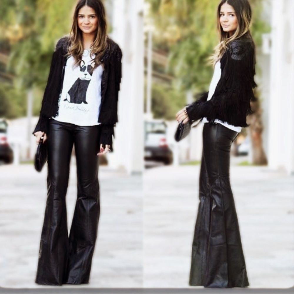 “THE JAGGER” Vegan Leather Super Flares!